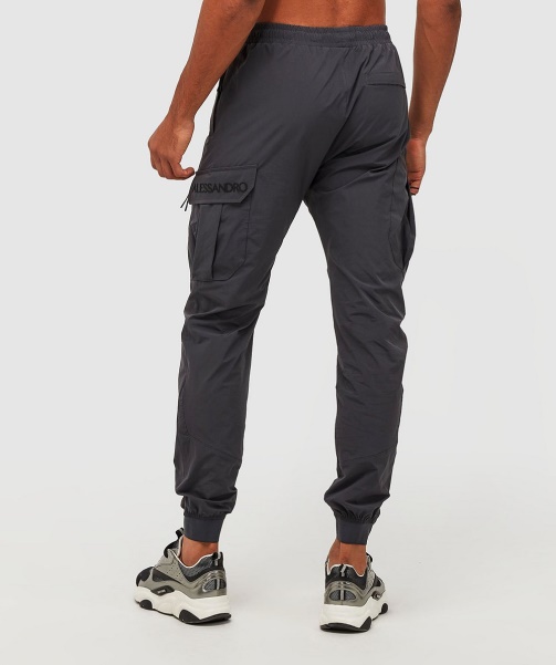 Black Gabetto 2.0 Cargo Pant - Alessandro Zavetti