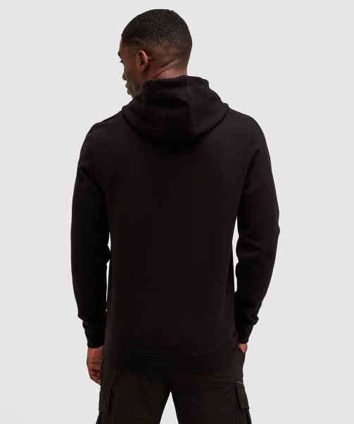 Jet Black Alessandro Zavetti - Aztec Stripe 2.0 Overhead Hoodie