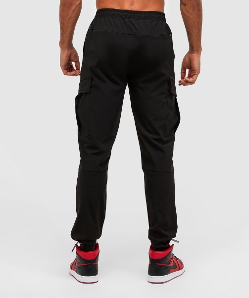 Alessandro Zavetti - Jet Black Baresi Woven Cargo Pant