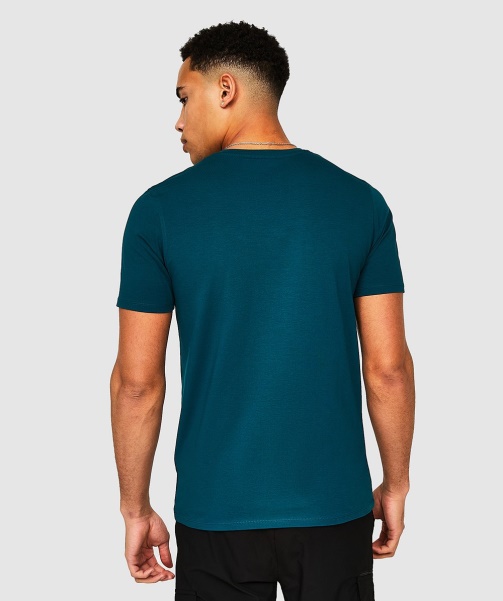 Alessandro Zavetti - Aztec Beam T-Shirt Teal