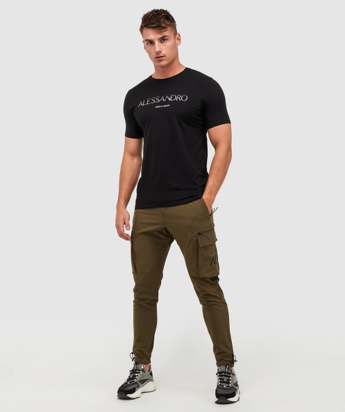 Asphalt Alessandro Zavetti - Bianchi Woven Cargo Pant