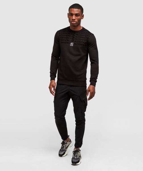 Renossi Sweatshirt Alessandro Zavetti - Jet Black