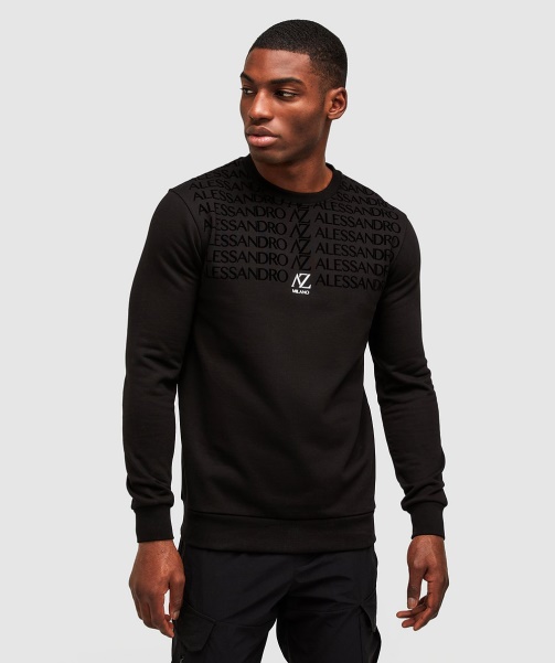 Renossi Sweatshirt Alessandro Zavetti - Jet Black