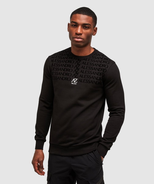 Renossi Sweatshirt Alessandro Zavetti - Jet Black