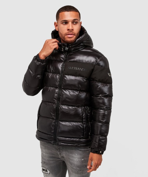 Alessandro Zavetti - Black Catrio Puffer Jacket