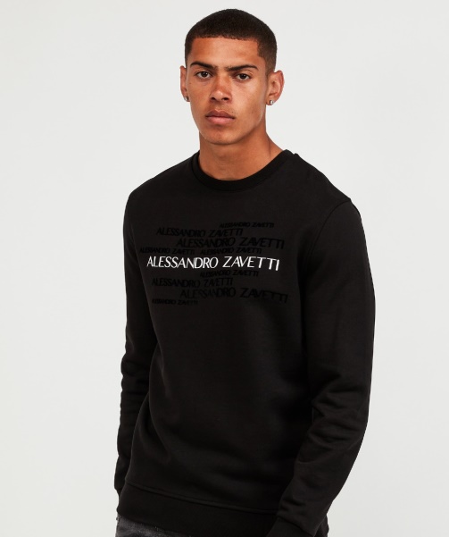 Black Alessandro Zavetti - Novazzi Sweatshirt