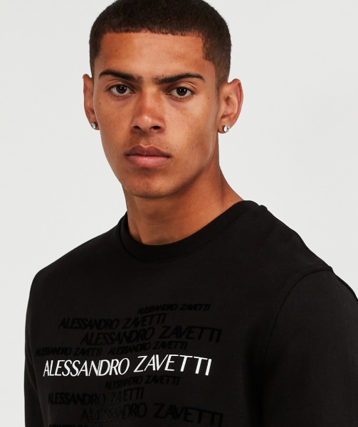 Black Alessandro Zavetti - Novazzi Sweatshirt