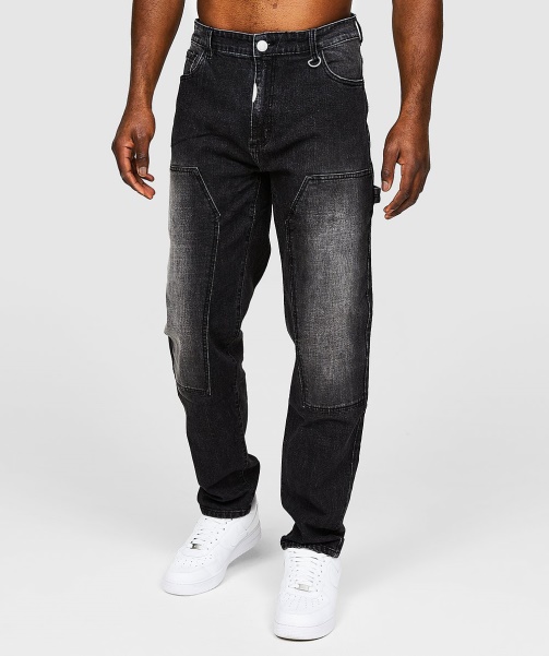 Alessandro Zavetti - Merazzi Black Wash Carpenter Jean Black