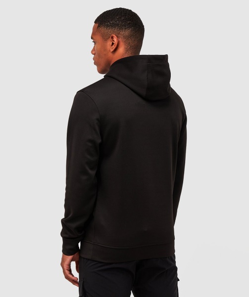 Growler Paint Overhead Hoodie Jet Black - Alessandro Zavetti