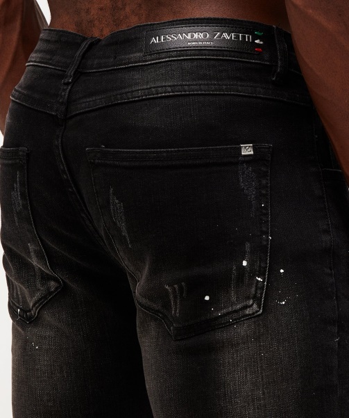 Alessandro Zavetti - Apollo 003 Slim Jean Black