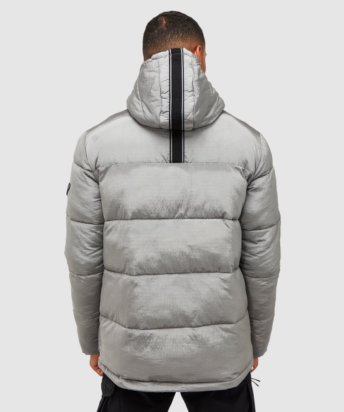 Black Alessandro Zavetti - Minivo Ripstop Puffer Jacket