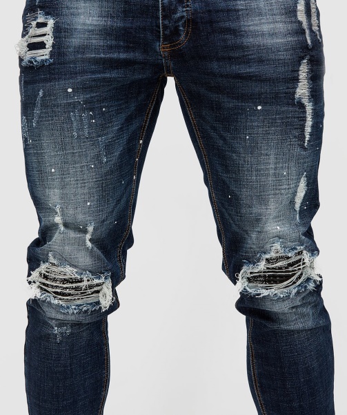 Blue Damiano 2.0 Slim Denim Jean - Alessandro Zavetti