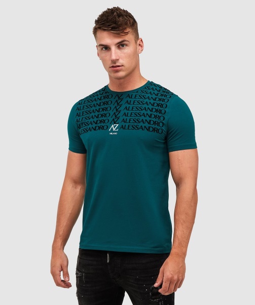 Renossi T-Shirt Alessandro Zavetti - Green