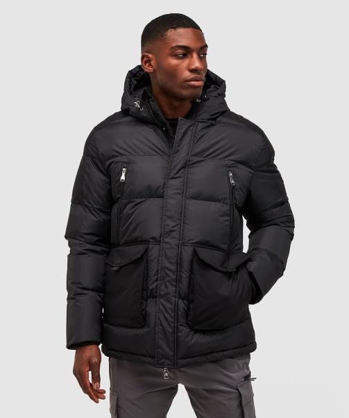 Black Alessandro Zavetti - Vero Puffer Jacket