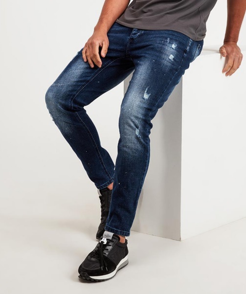 Mid Wash Leonelli Slim Jean - Alessandro Zavetti