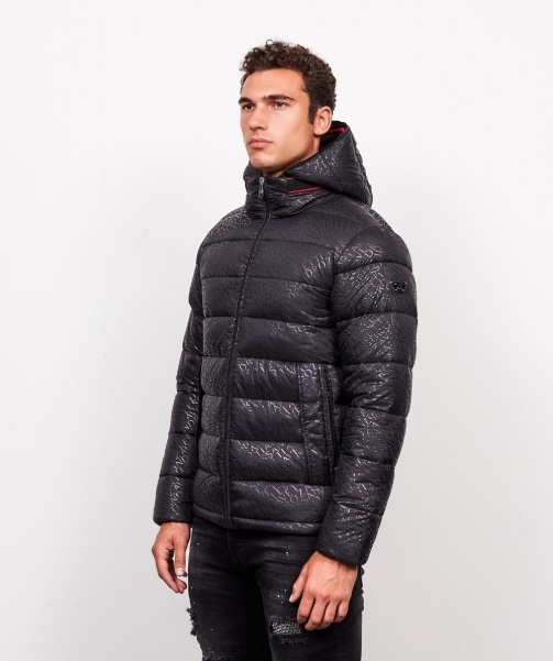 Alessandro Zavetti - Black Tessicci Puffer Jacket