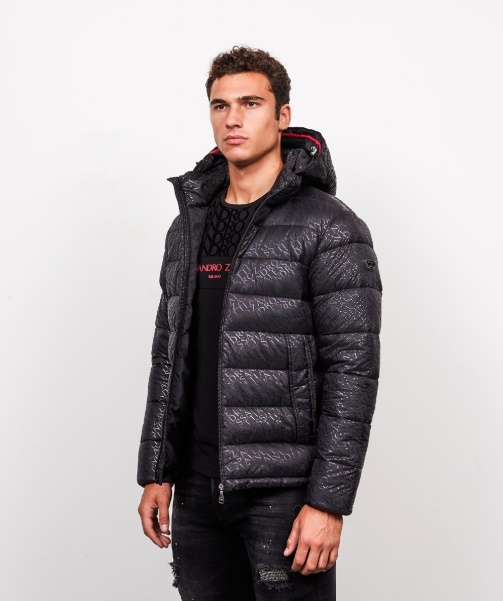 Alessandro Zavetti - Black Tessicci Puffer Jacket