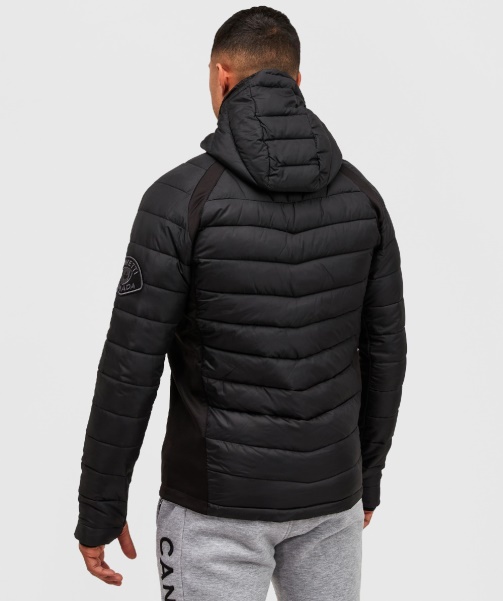 Black Alessandro Zavetti - Miata Hybrid Puffer Jacket