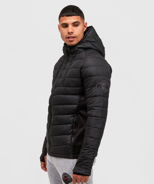 Black Alessandro Zavetti - Miata Hybrid Puffer Jacket