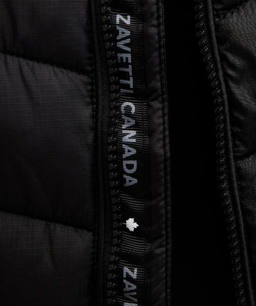 Black Alessandro Zavetti - Miata Hybrid Puffer Jacket