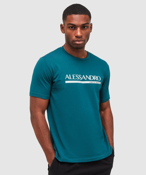 Mersoni 2.0 T-Shirt Petrol Blue - Alessandro Zavetti