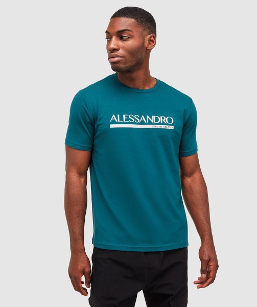 Mersoni 2.0 T-Shirt Petrol Blue - Alessandro Zavetti