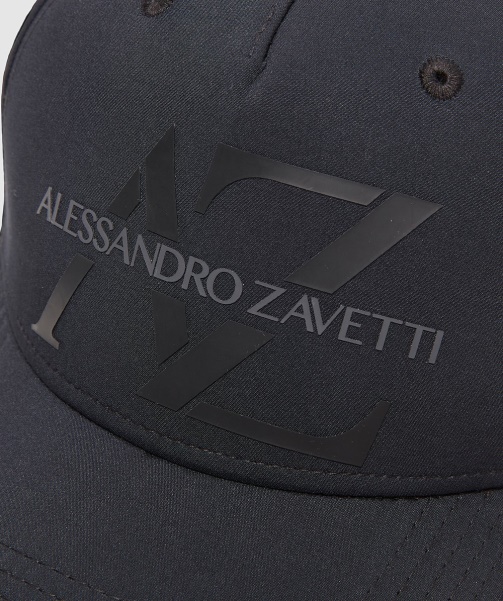 Alessandro Zavetti - Rivo Baseball Cap Black-Grey