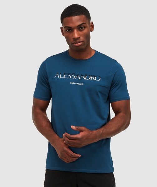 Alorta T-Shirt Alessandro Zavetti - Blue