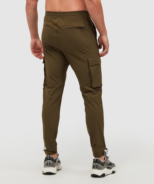 Alessandro Zavetti - Olive Bianchi Woven Cargo Pant