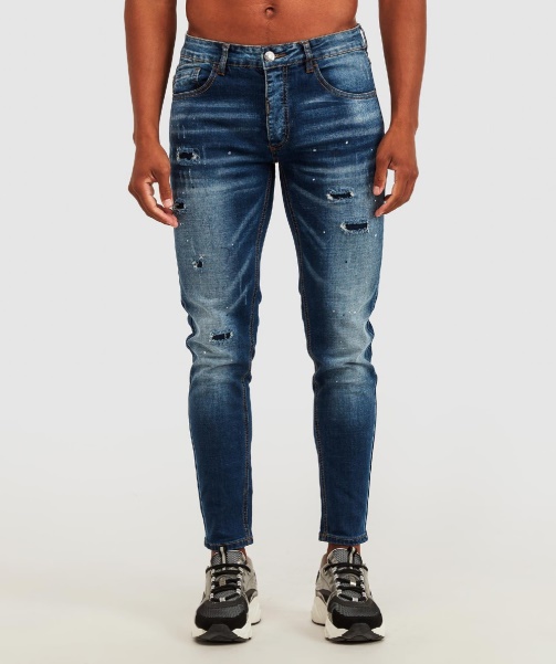 Alessandro Zavetti - Apollo 002 Denim Jean Navy