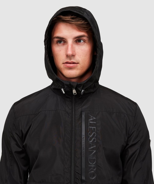 Pure Cashmere Aronio Windrunner Jacket - Alessandro Zavetti