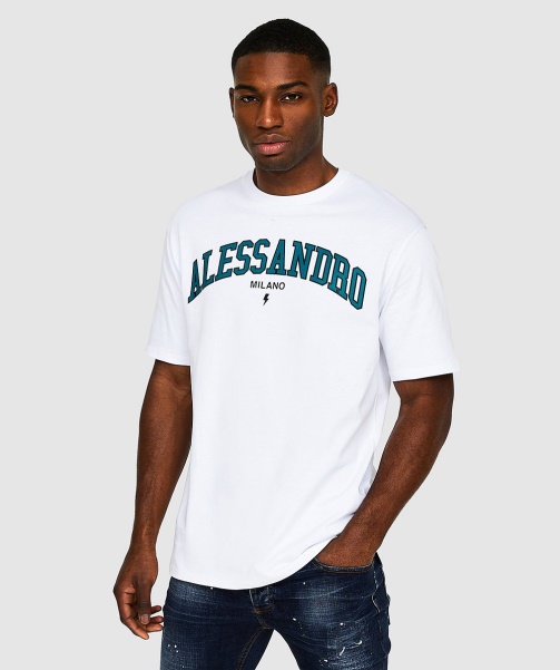 Alessandro Zavetti - Challenger Relaxed T-Shirt Teal