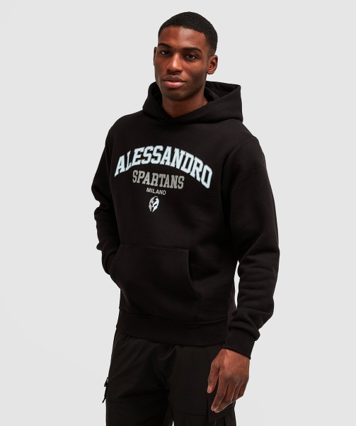 Challenger Spartans Overhead Hoodie Alessandro Zavetti - Jet Black