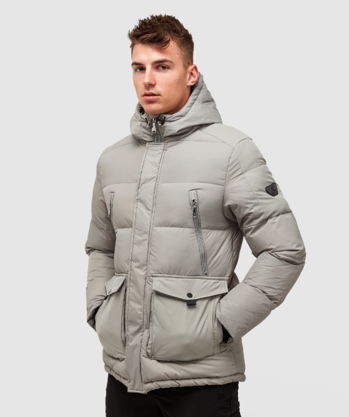 Alessandro Zavetti - Grey Vero Puffer Jacket