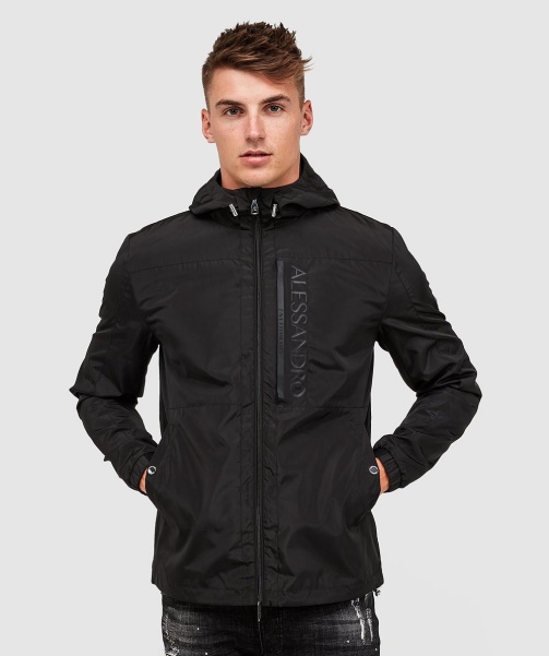 Alessandro Zavetti - Aronio Windrunner Jacket Jet Black