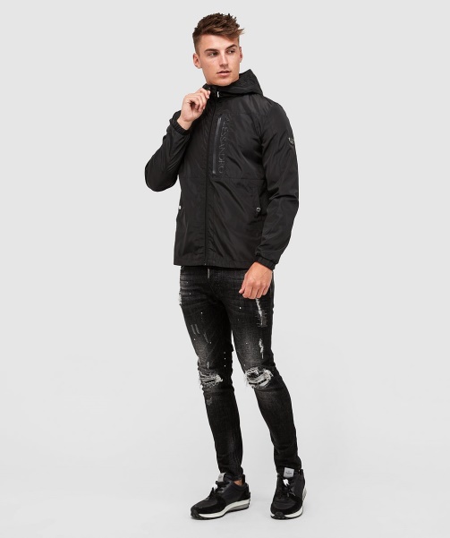 Alessandro Zavetti - Aronio Windrunner Jacket Jet Black