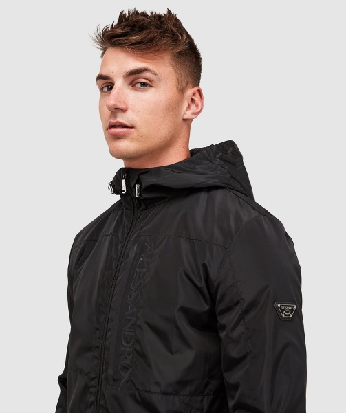 Alessandro Zavetti - Aronio Windrunner Jacket Jet Black