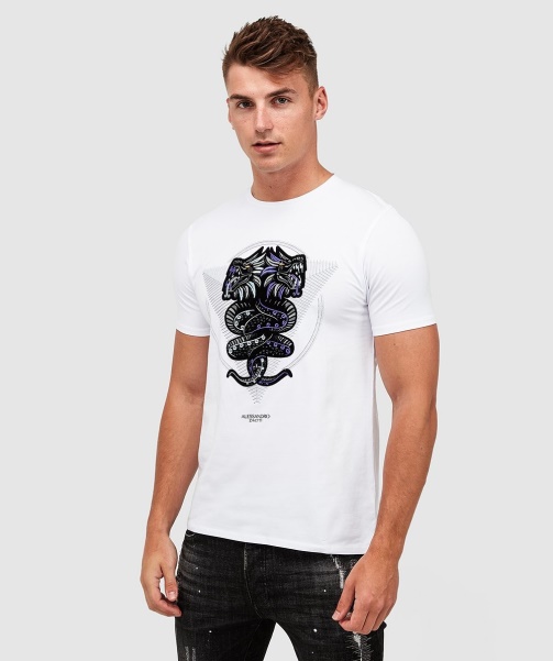 Optic White Alessandro Zavetti - Aztec Viper T-Shirt