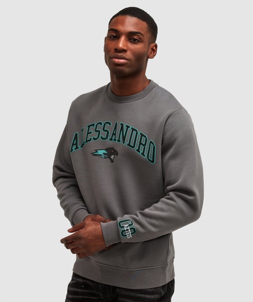 Challenger Aztecs Crew Sweatshirt Alessandro Zavetti - Castlerock