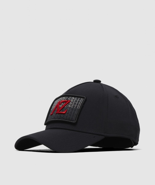 Alessandro Zavetti - Black-Red Noletto Baseball Cap