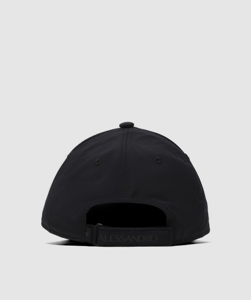 Alessandro Zavetti - Black-Red Noletto Baseball Cap