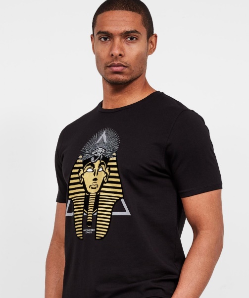 Pharaoh T-Shirt Alessandro Zavetti - Black