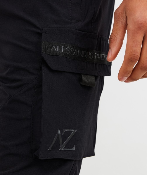 Asphalt Alessandro Zavetti - Aranova 2.0 Woven Cargo Short