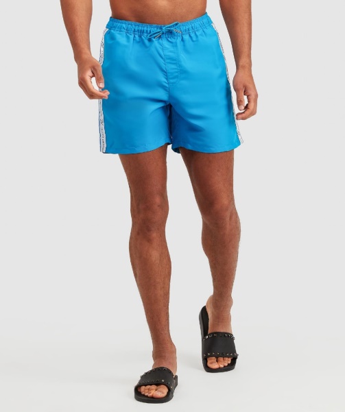 Alessandro Zavetti - Rozzaro Tape Swim Short Blue