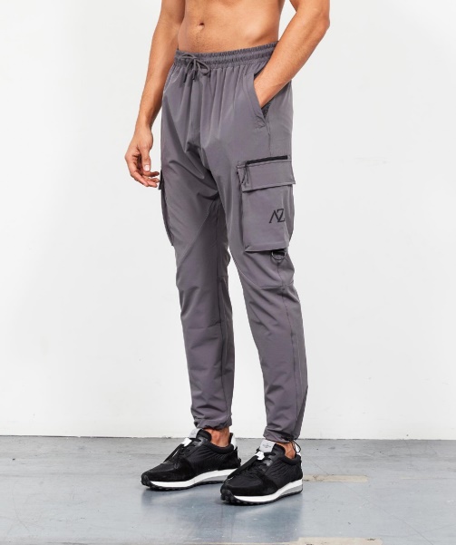 Blanco Woven Cargo Pant Grey - Alessandro Zavetti