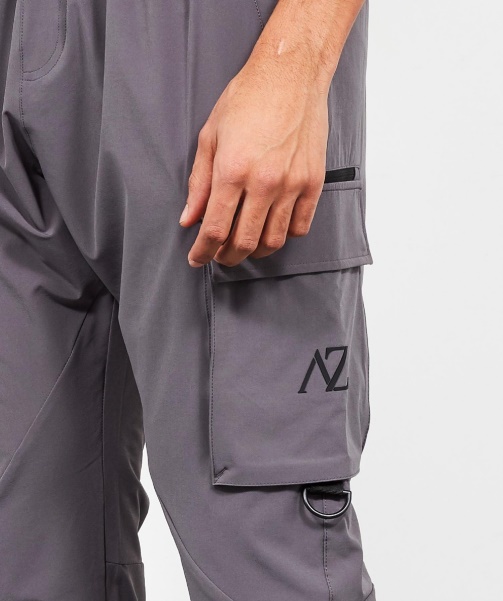 Blanco Woven Cargo Pant Grey - Alessandro Zavetti