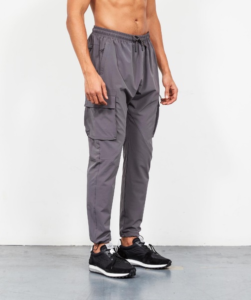 Blanco Woven Cargo Pant Grey - Alessandro Zavetti