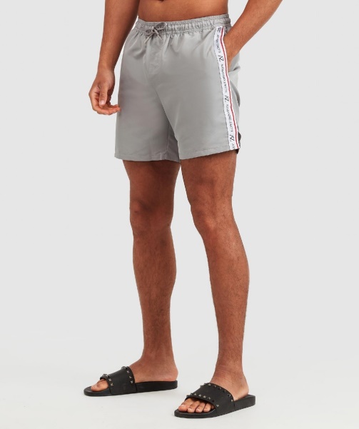 Alessandro Zavetti - Rozzaro Tape Swim Short Grey