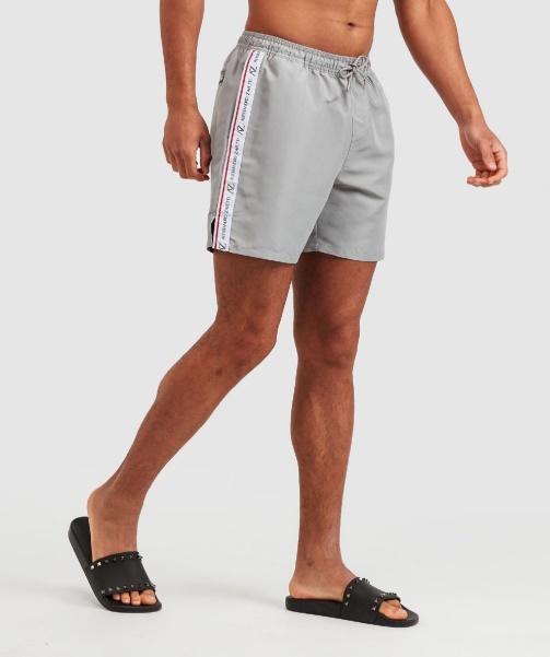 Alessandro Zavetti - Rozzaro Tape Swim Short Grey