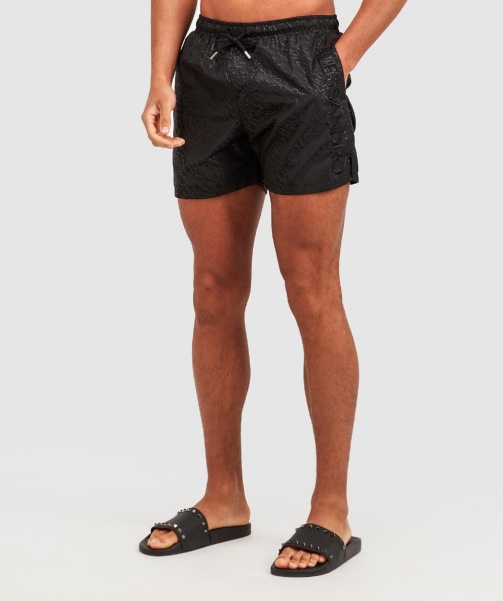 Black Alessandro Zavetti - Carlo Swim Short